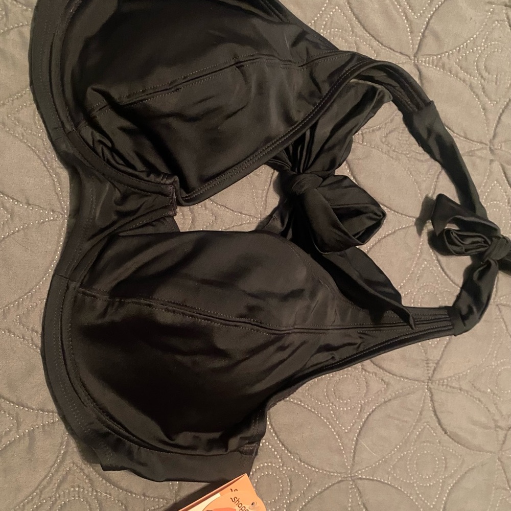 Shapermint Black Women's bikini top